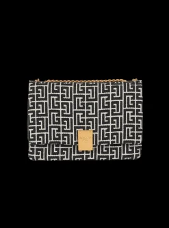 1945 Soft Bag With Jacquard Monogram-Balmain Fashion