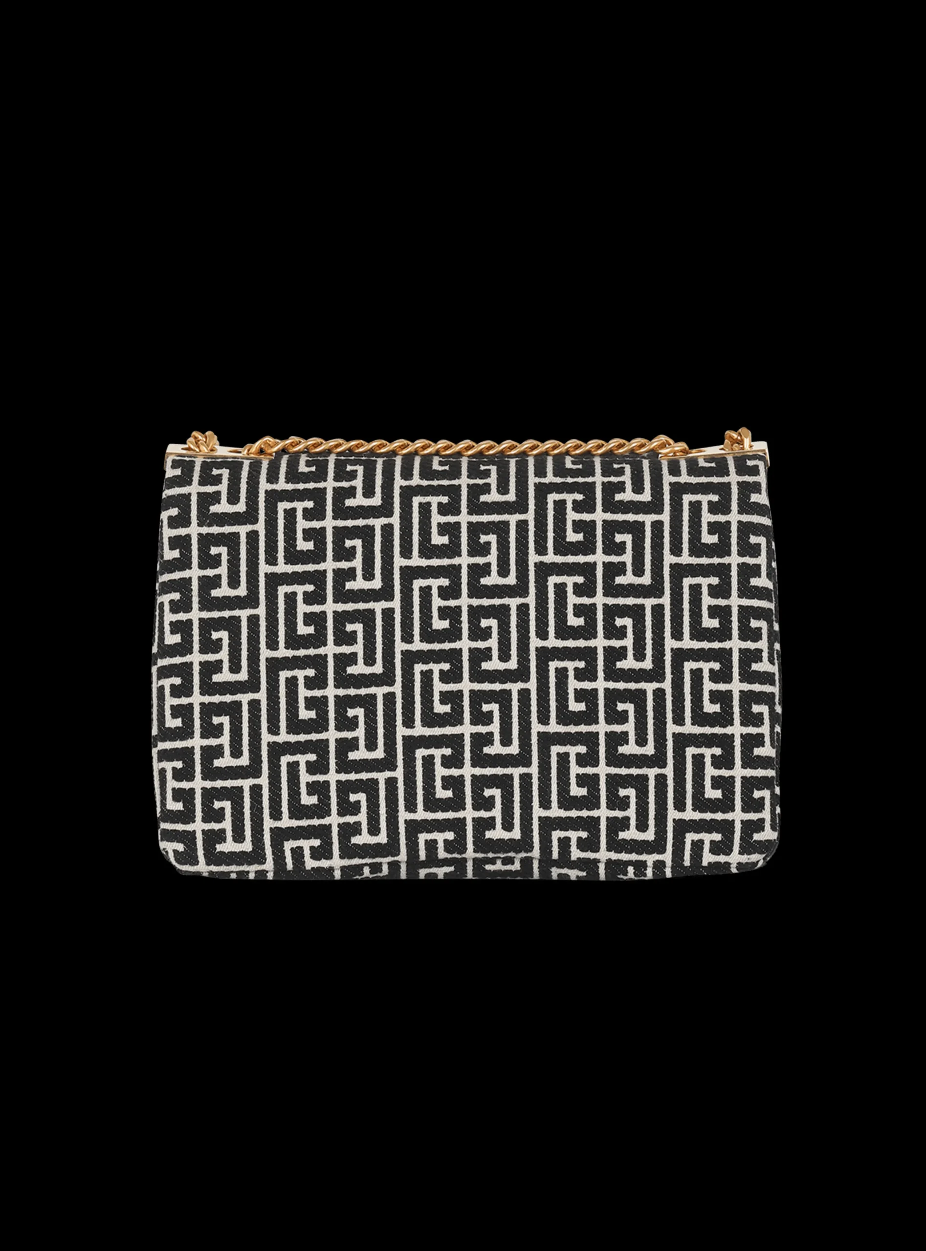 1945 Soft Bag With Jacquard Monogram-Balmain Fashion