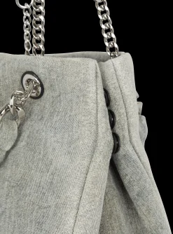 1945 Soft Faded Denim Tote Bag-Balmain Clearance