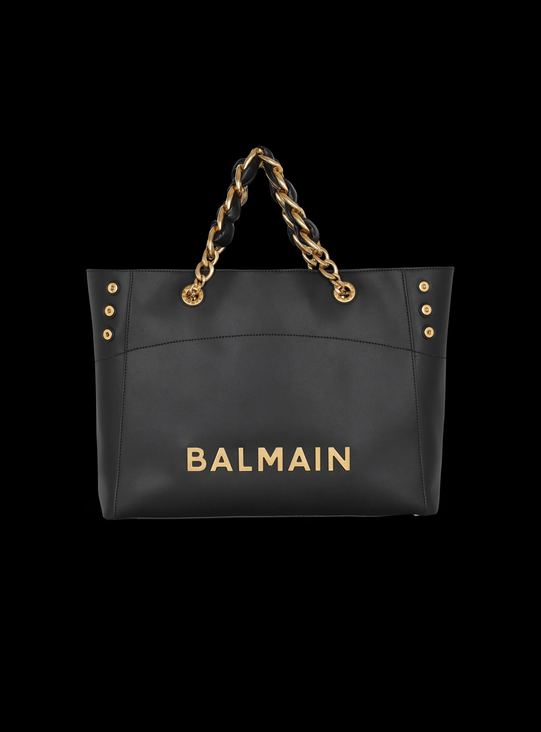 1945 Soft Leather Tote Bag-Balmain Hot