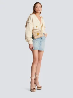 1945 Soft Mini Bag In Quilted Leather-Balmain Outlet