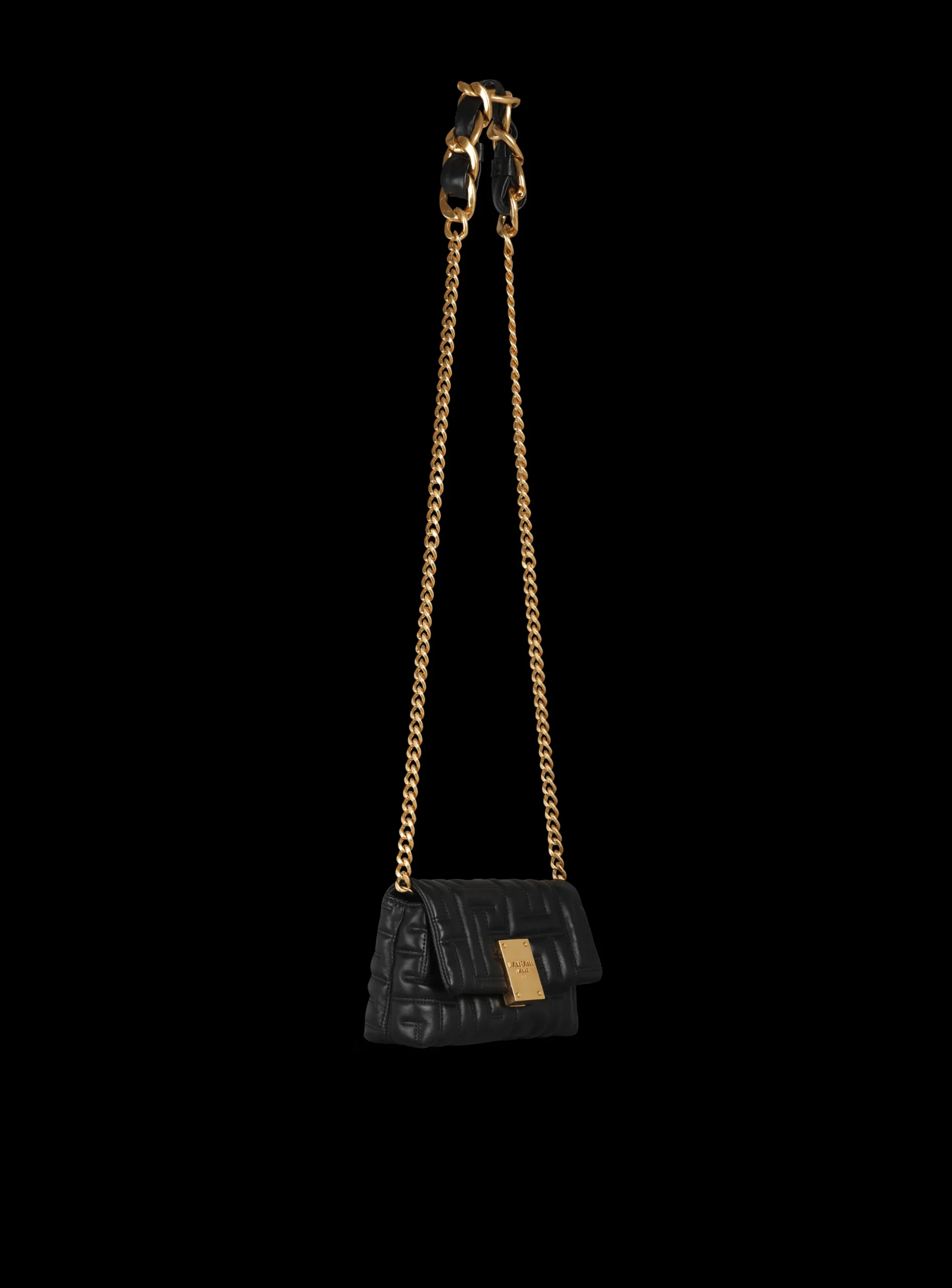 1945 Soft Quilted Leather Mini Bag-Balmain Cheap