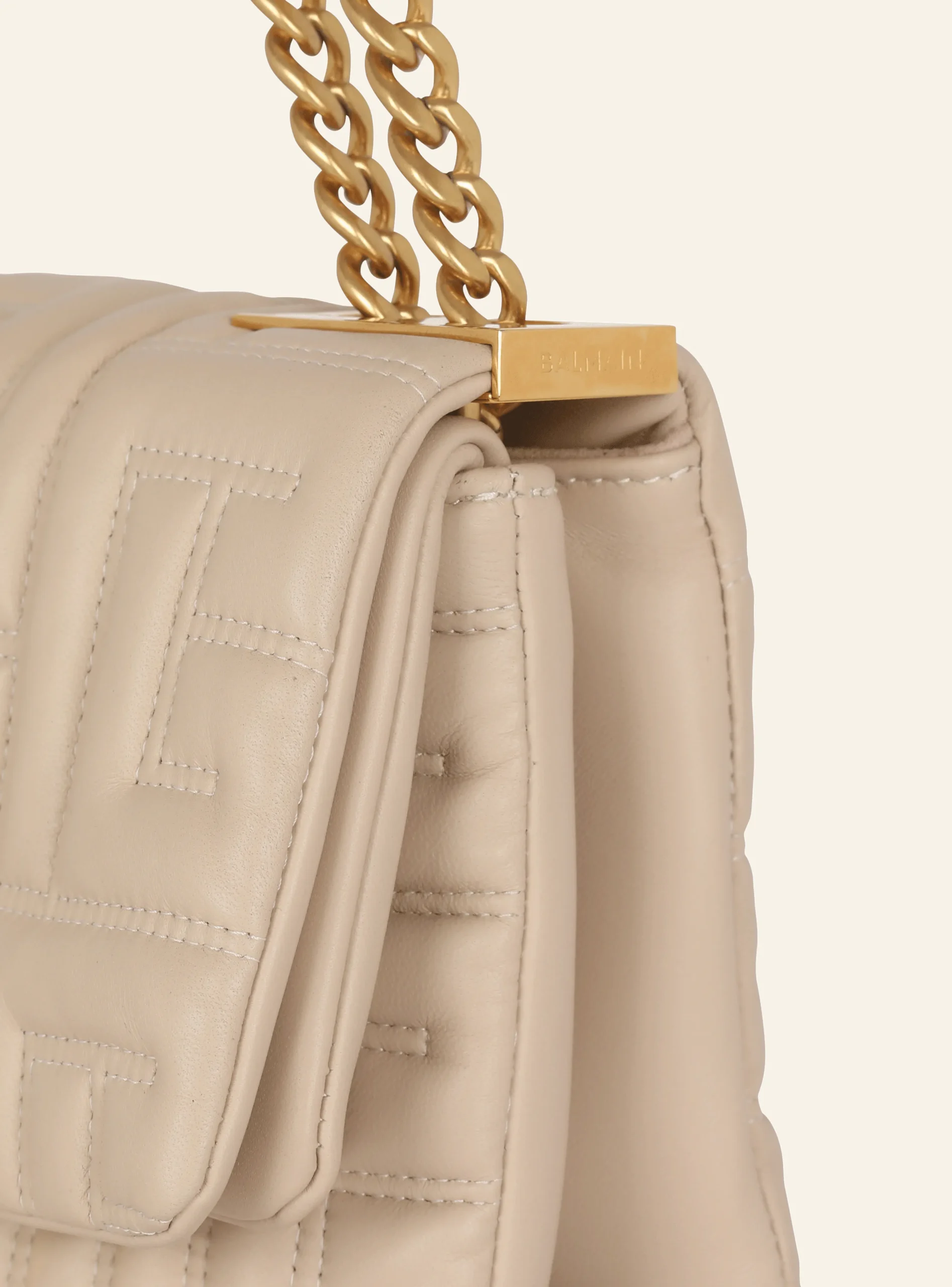 1945 Soft Small Bag In Quilted Leather-Balmain Online