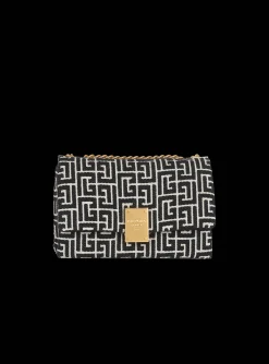 1945 Soft Small Bag With Jacquard Monogram-Balmain Outlet