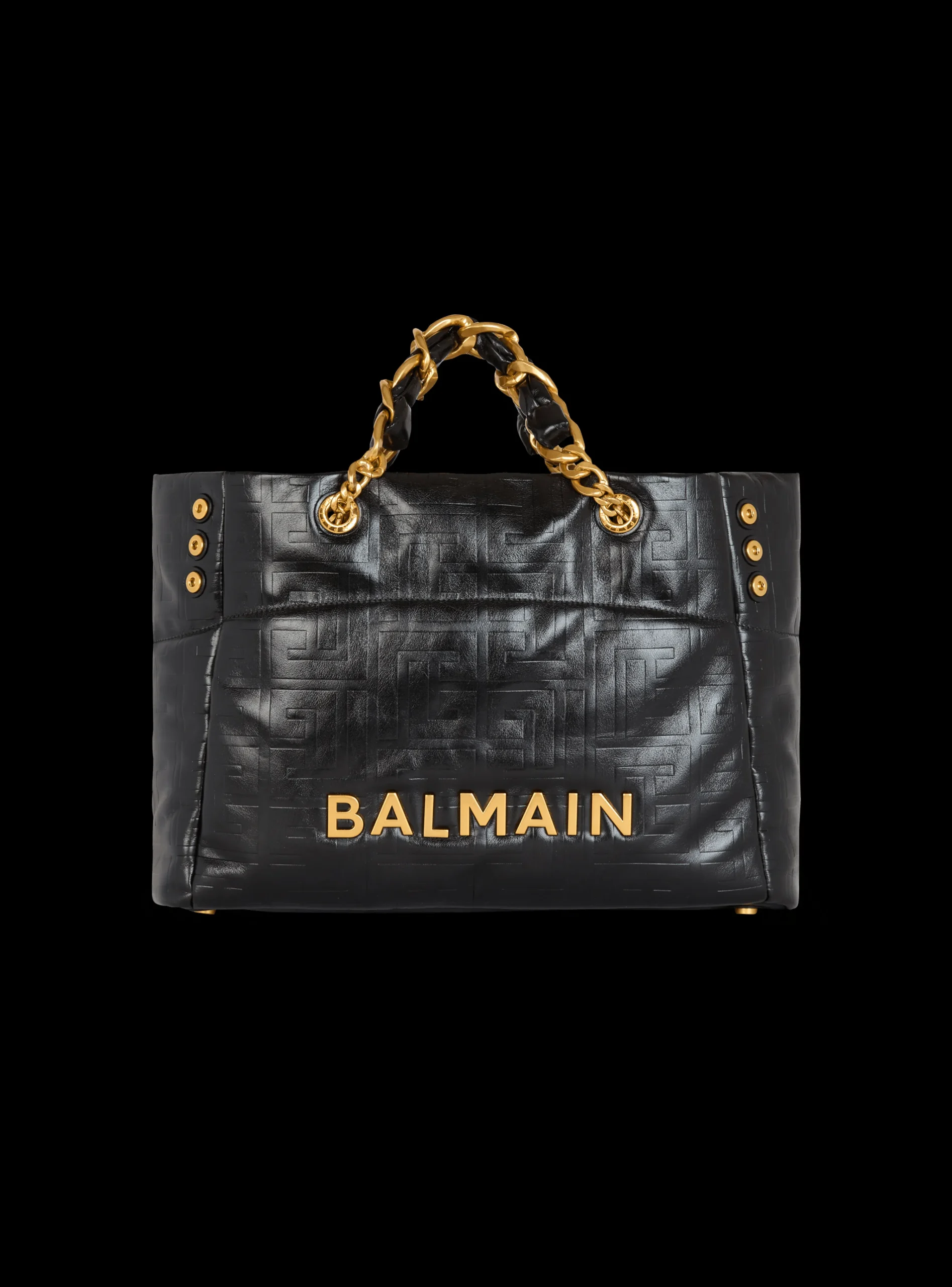 1945 Soft Tote Bag In Crackled Calfskin-Balmain Online