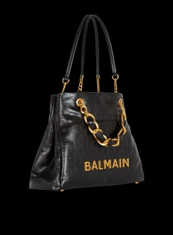 1945 Soft Tote Bag In Crackled Calfskin-Balmain Online