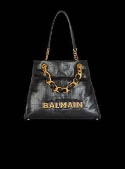 1945 Soft Tote Bag In Crackled Calfskin-Balmain Online