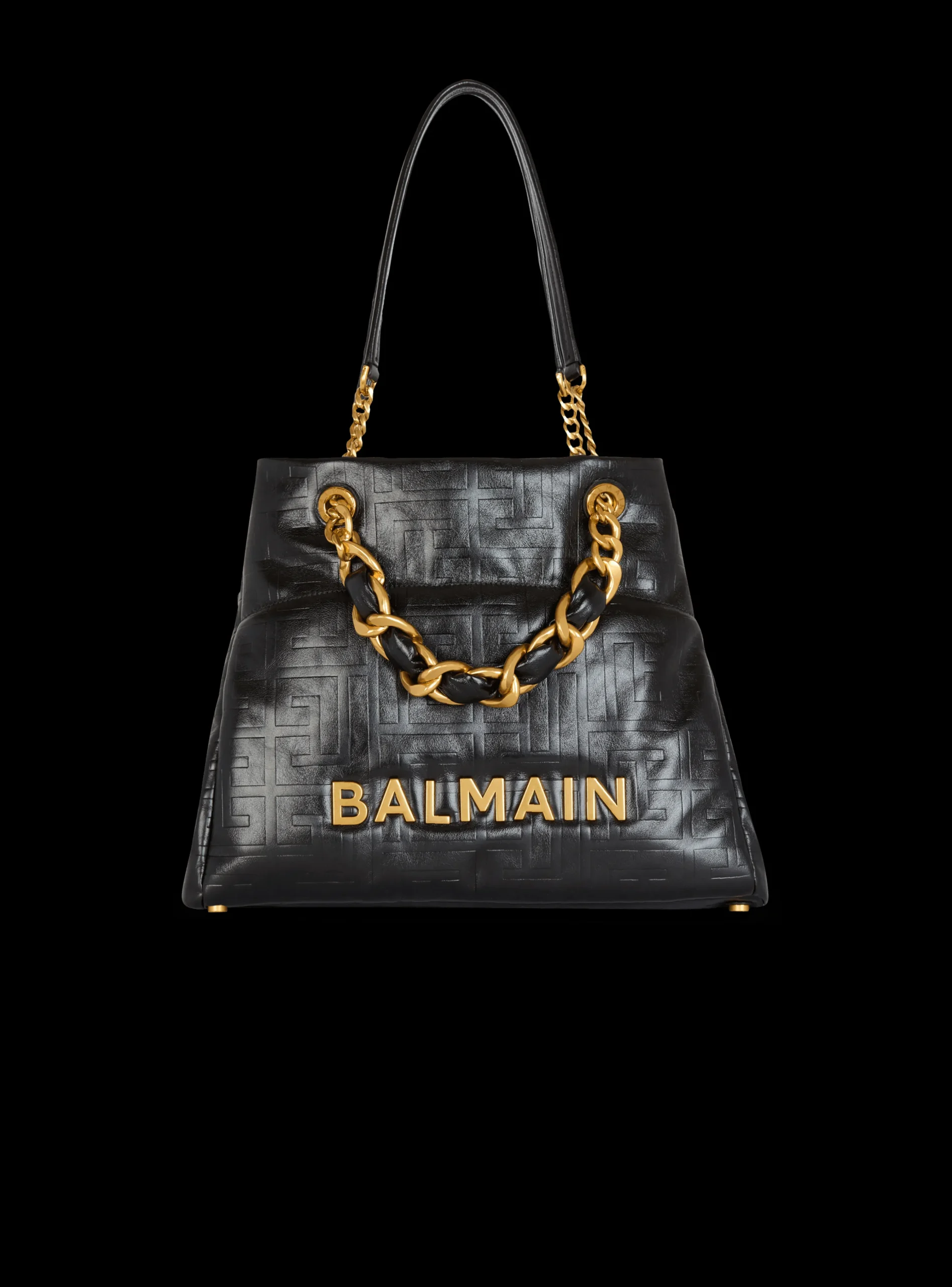 1945 Soft Tote Bag In Crackled Calfskin-Balmain Online