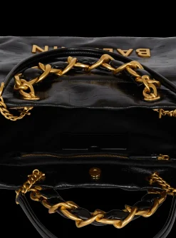 1945 Soft Tote Bag In Crackled Calfskin-Balmain Online