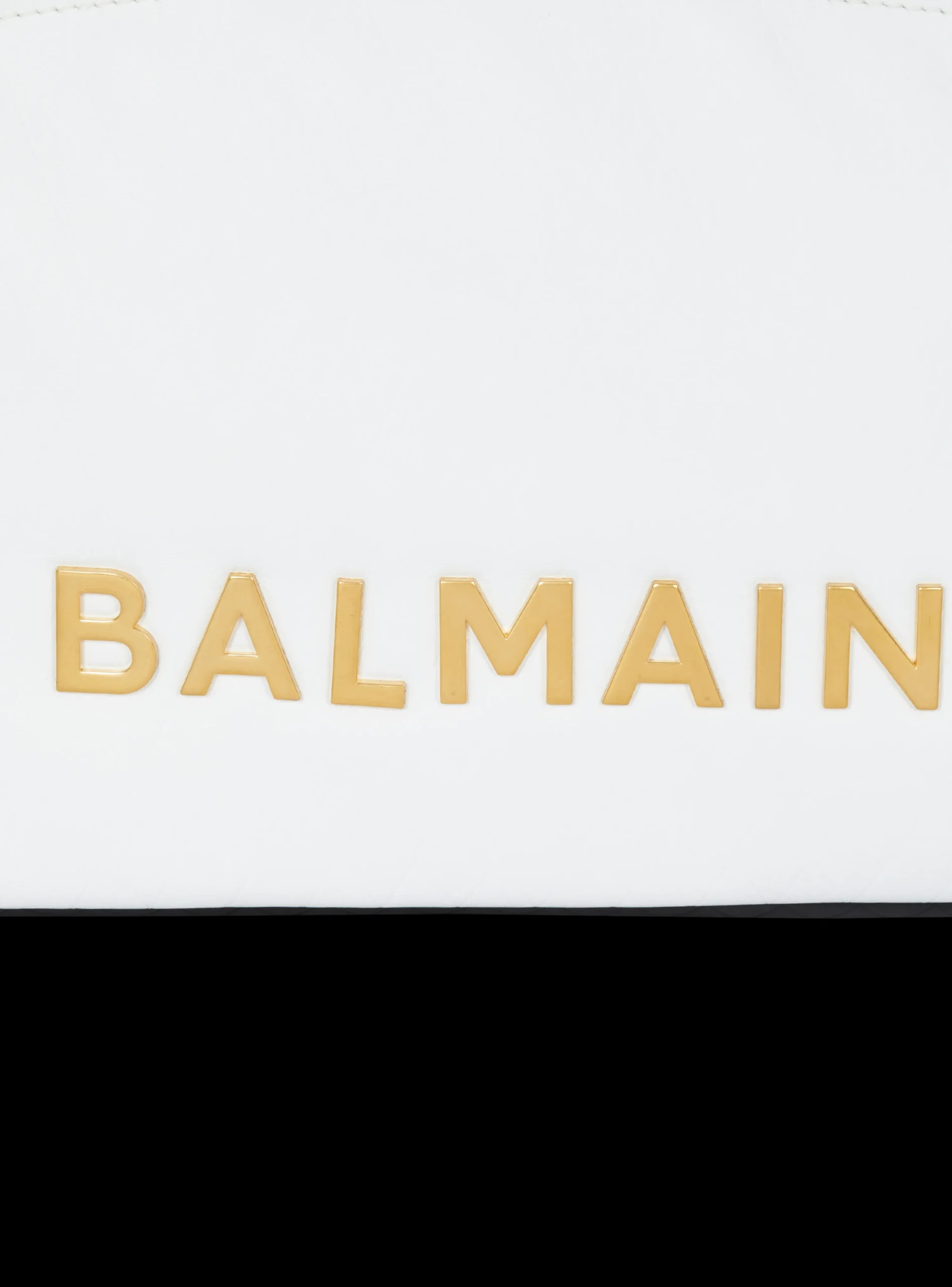1945 Soft Tote Bag In Embossed Calfskin With A Grid Motif-Balmain Best Sale