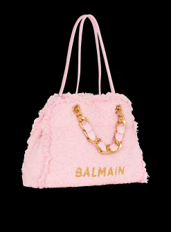 1945 Soft Tweed Tote Bag-Balmain Cheap