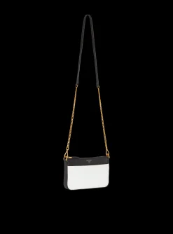 1945 Soft Zipped Mini Bag In Embossed Leather-Balmain Sale