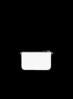 1945 Soft Zipped Mini Bag In Embossed Leather-Balmain Sale
