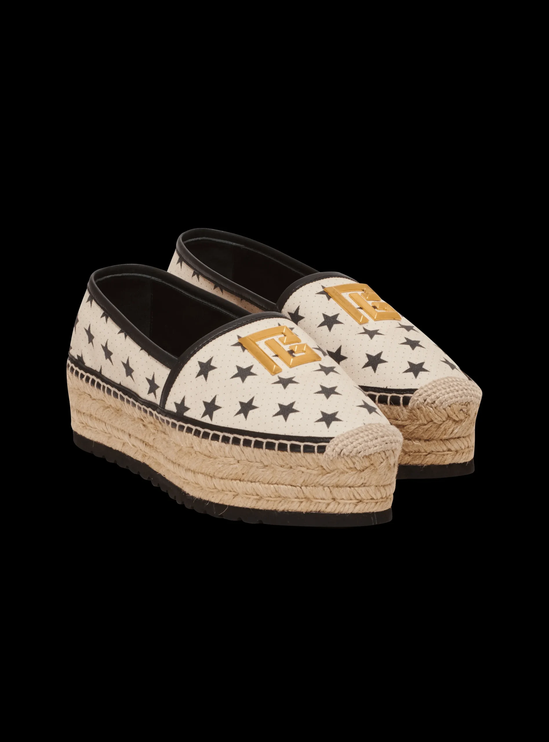 Alex Star Print Espadrilles-Balmain Clearance