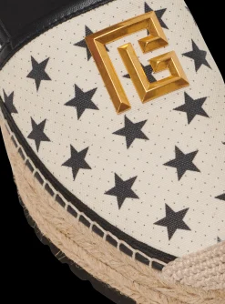 Alex Star Print Espadrilles-Balmain Clearance