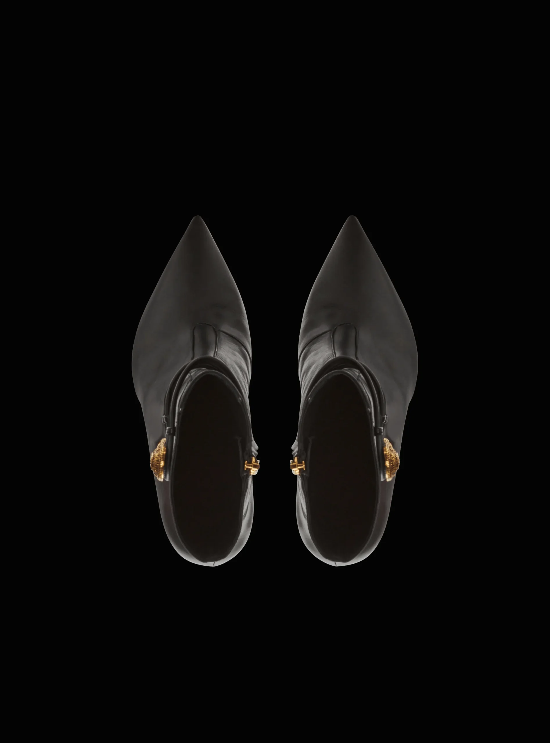 Alma Leather Ankle Boots-Balmain Store