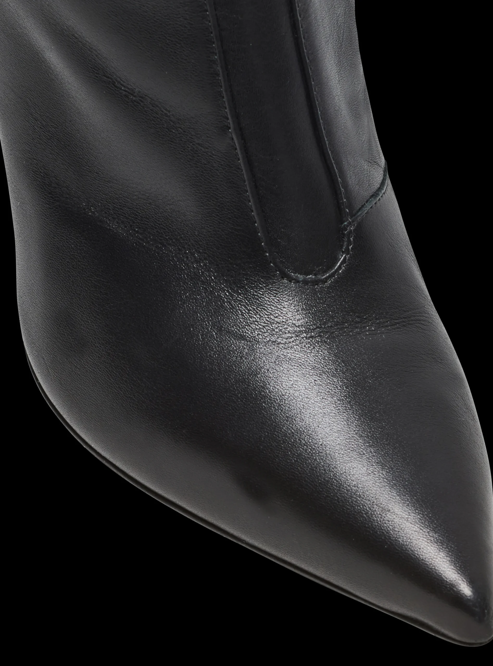 Alma Leather Ankle Boots-Balmain Store