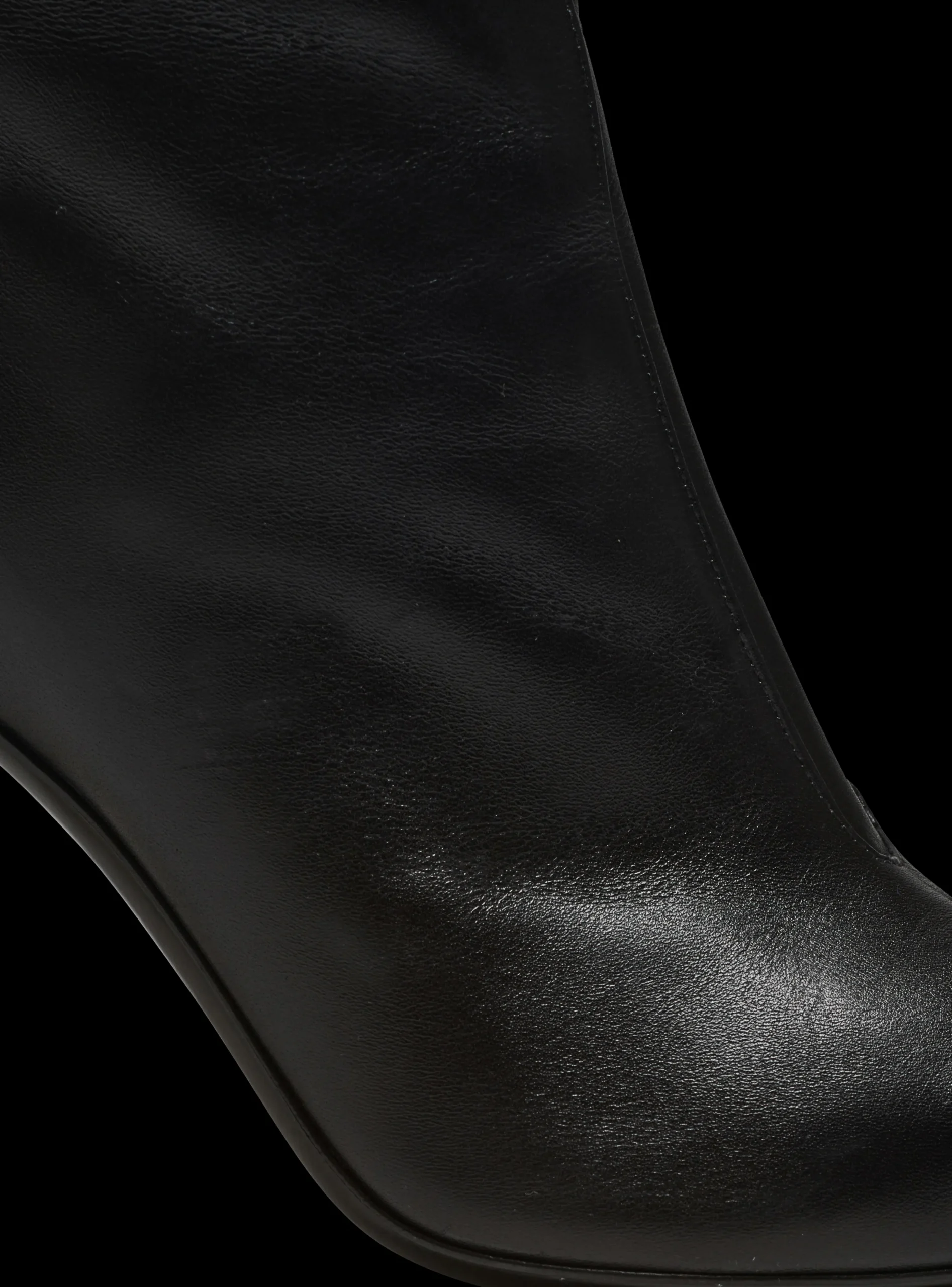 Alma Leather Ankle Boots-Balmain Store