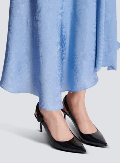Alma Patent Leather Slingbacks-Balmain Shop
