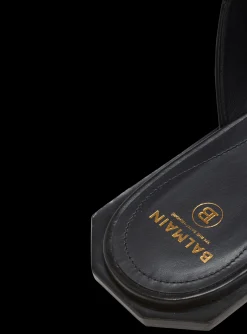 Ana Leather Mules-Balmain New
