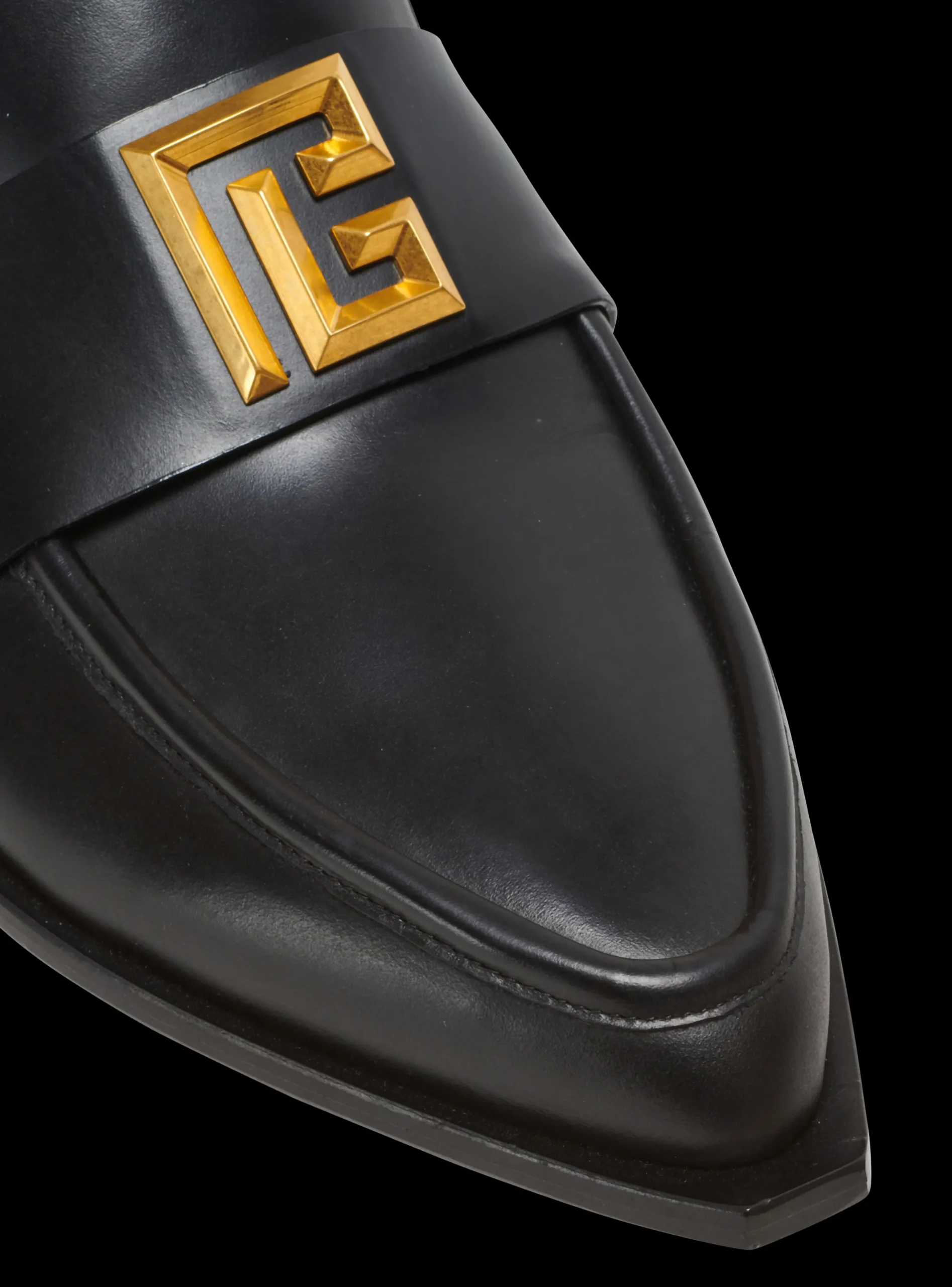 Ana Leather Mules-Balmain New