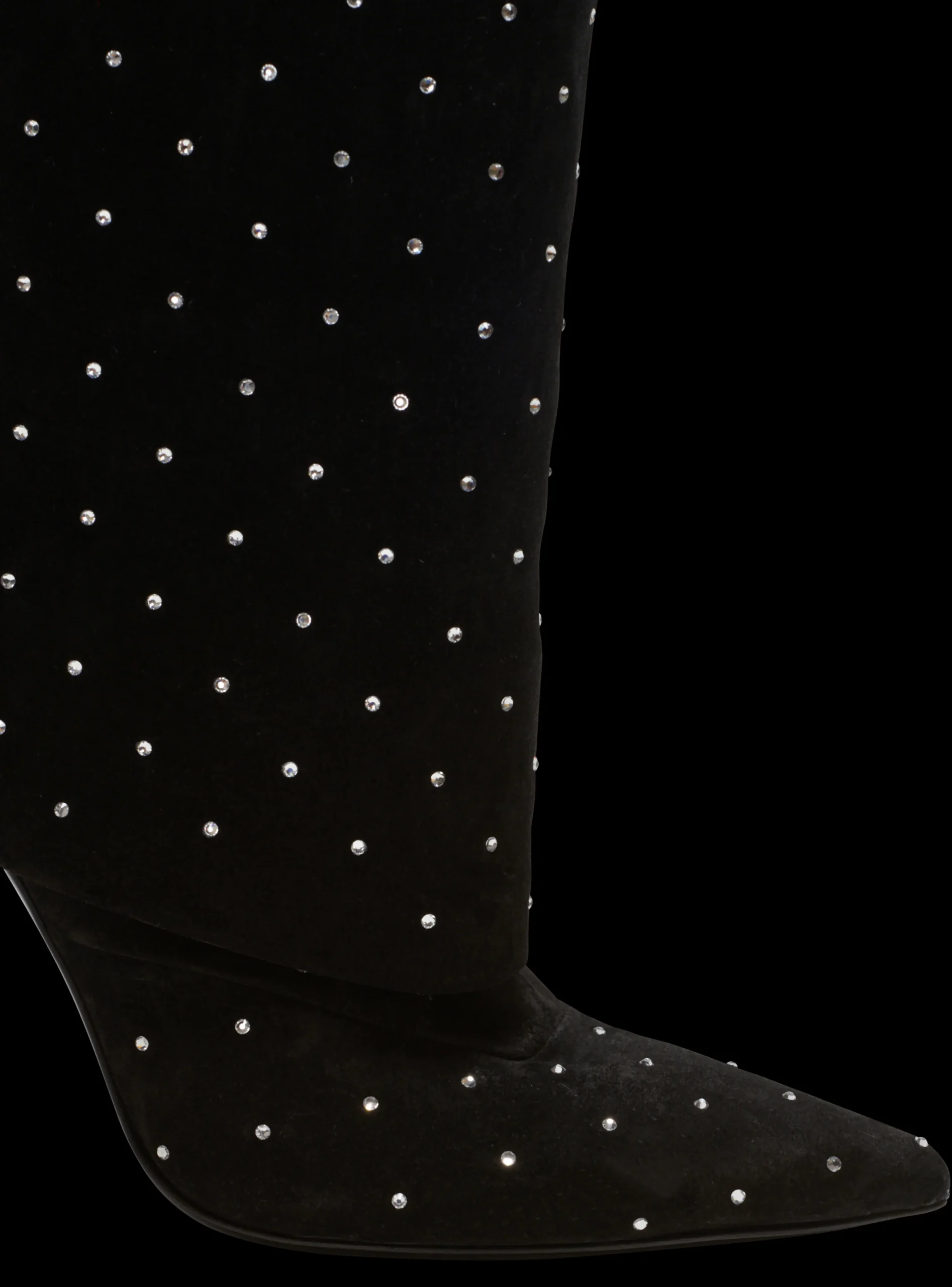 Ariel Suede And Crystal Boots-Balmain Shop