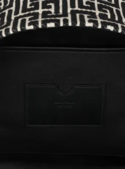 Backpack With Jacquard Monogram-Balmain Hot