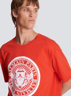 Coin T-shirt-Balmain Shop
