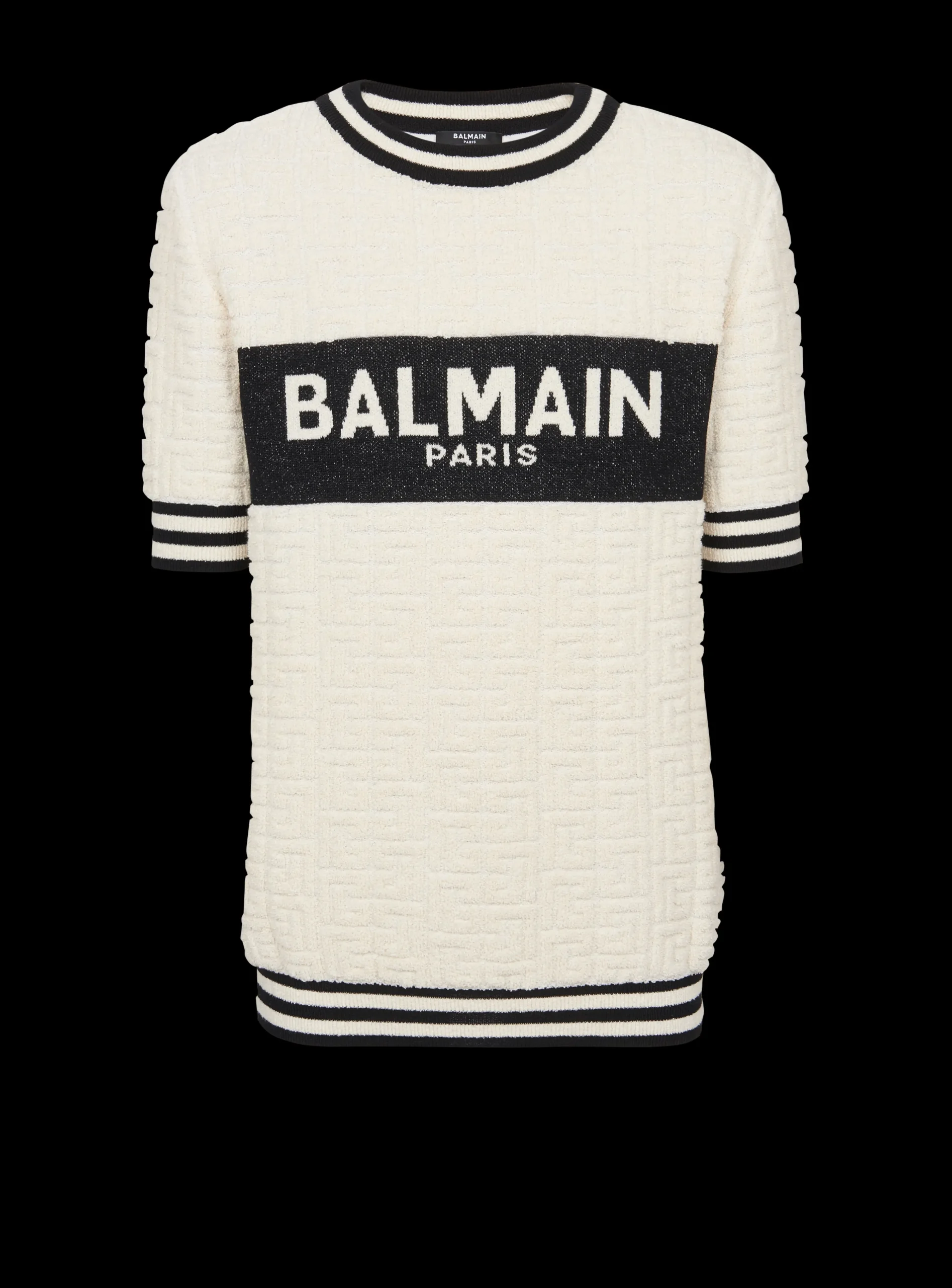 Cotton Terry T-shirt-Balmain Best Sale