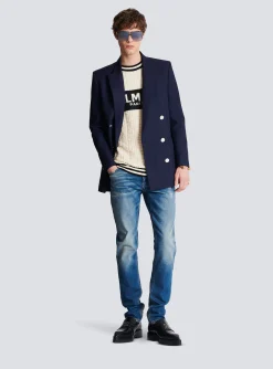 Cotton Terry T-shirt-Balmain Best Sale