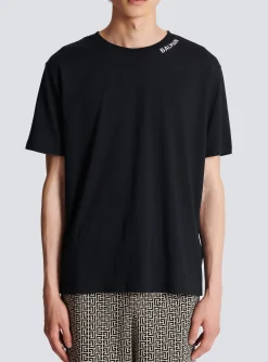 Embroidered T-shirt-Balmain New