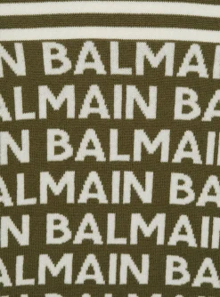 Fine Knit Hooded Sweatshirt-Balmain New