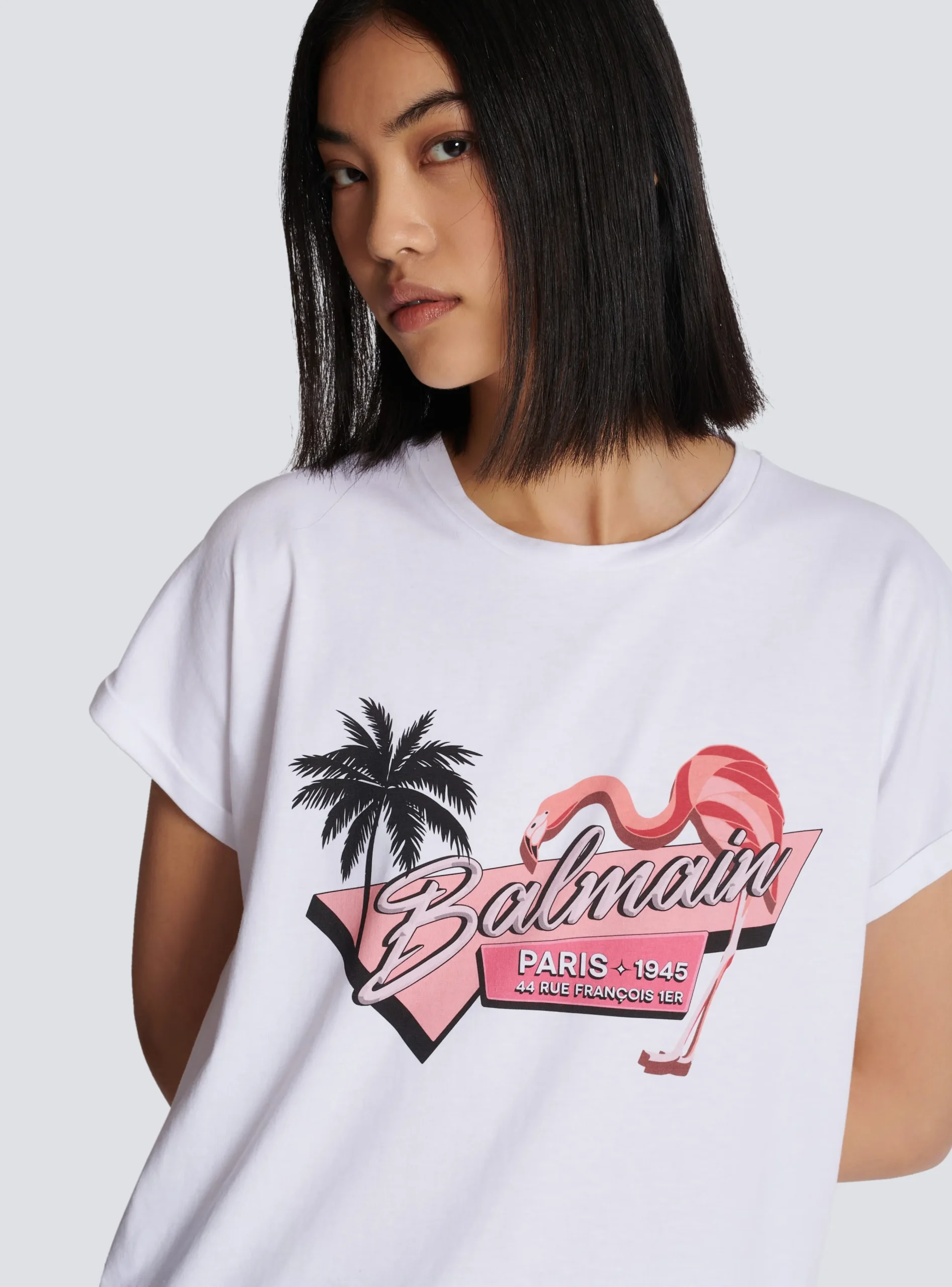 Flamingo T-shirt-Balmain New
