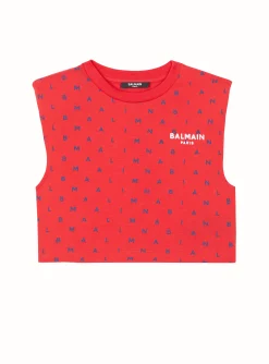 Letters T-shirt-Balmain Flash Sale