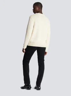 Merino Knit Jumper-Balmain Fashion