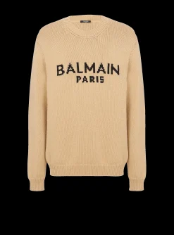 Merino Wool Jumper-Balmain Best Sale