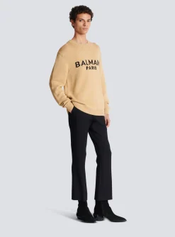 Merino Wool Jumper-Balmain Best Sale