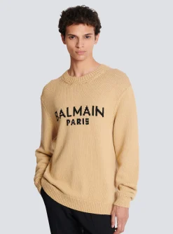 Merino Wool Jumper-Balmain Best Sale