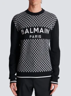 Mini Monogram Jumper-Balmain Online