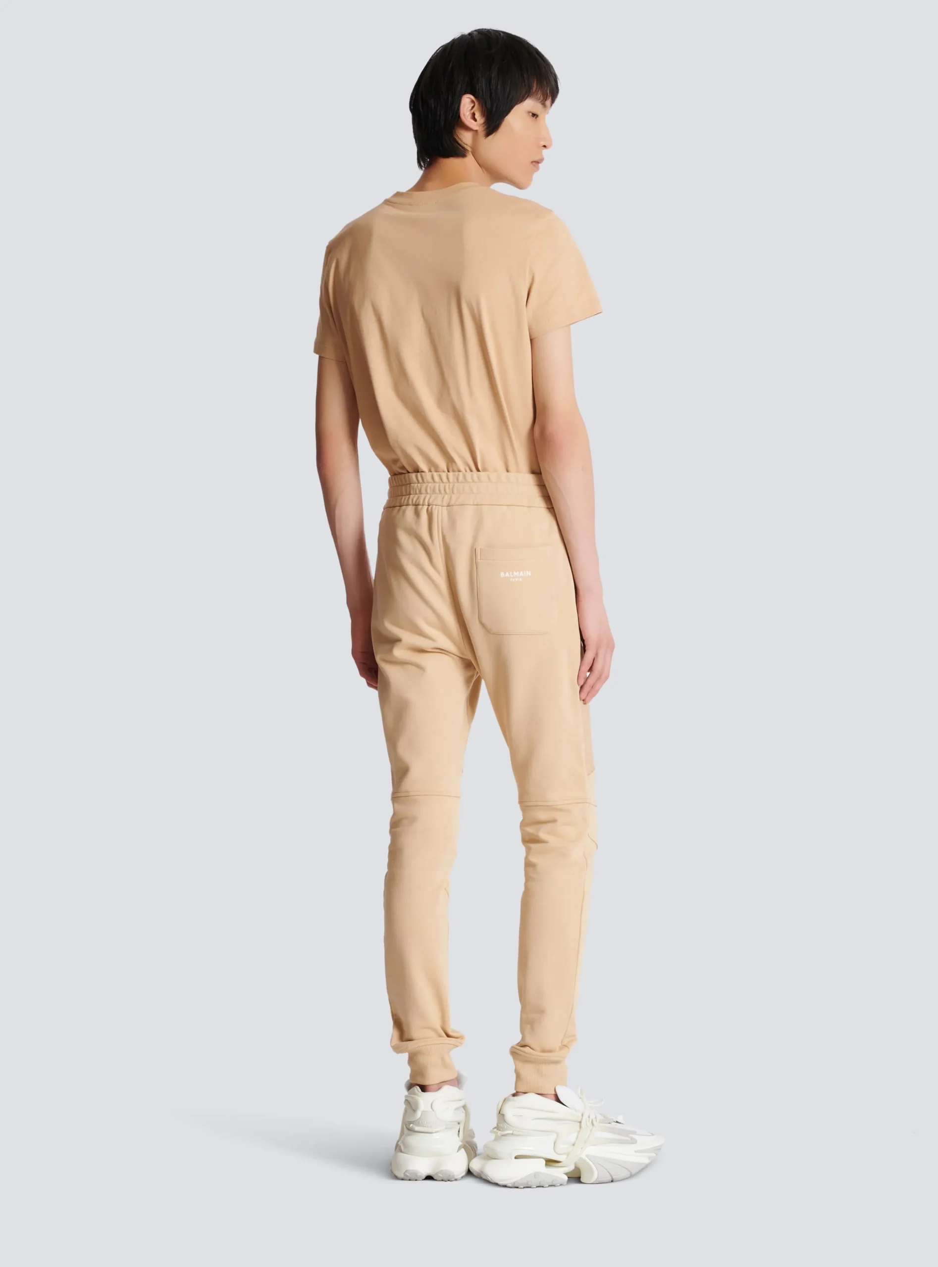 Paris Flocked Joggers-Balmain Sale