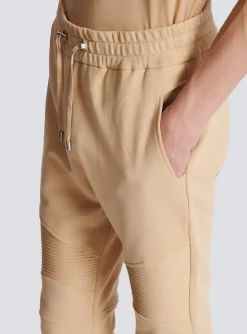 Paris Flocked Joggers-Balmain Sale