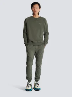 Paris Flocked Sweatshirt-Balmain Discount
