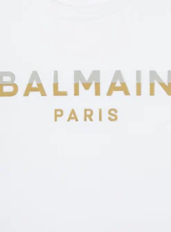 Paris Metal T-shirt-Balmain New