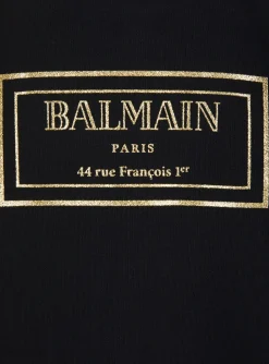 Paris Sweatshirt Dress-Balmain New