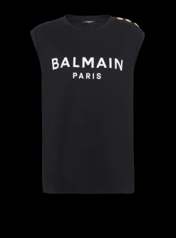 Paris Tank Top-Balmain Cheap