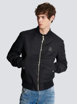 PB Nylon Bomber Jacket-Balmain Shop