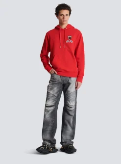 Racing Hoodie-Balmain Discount