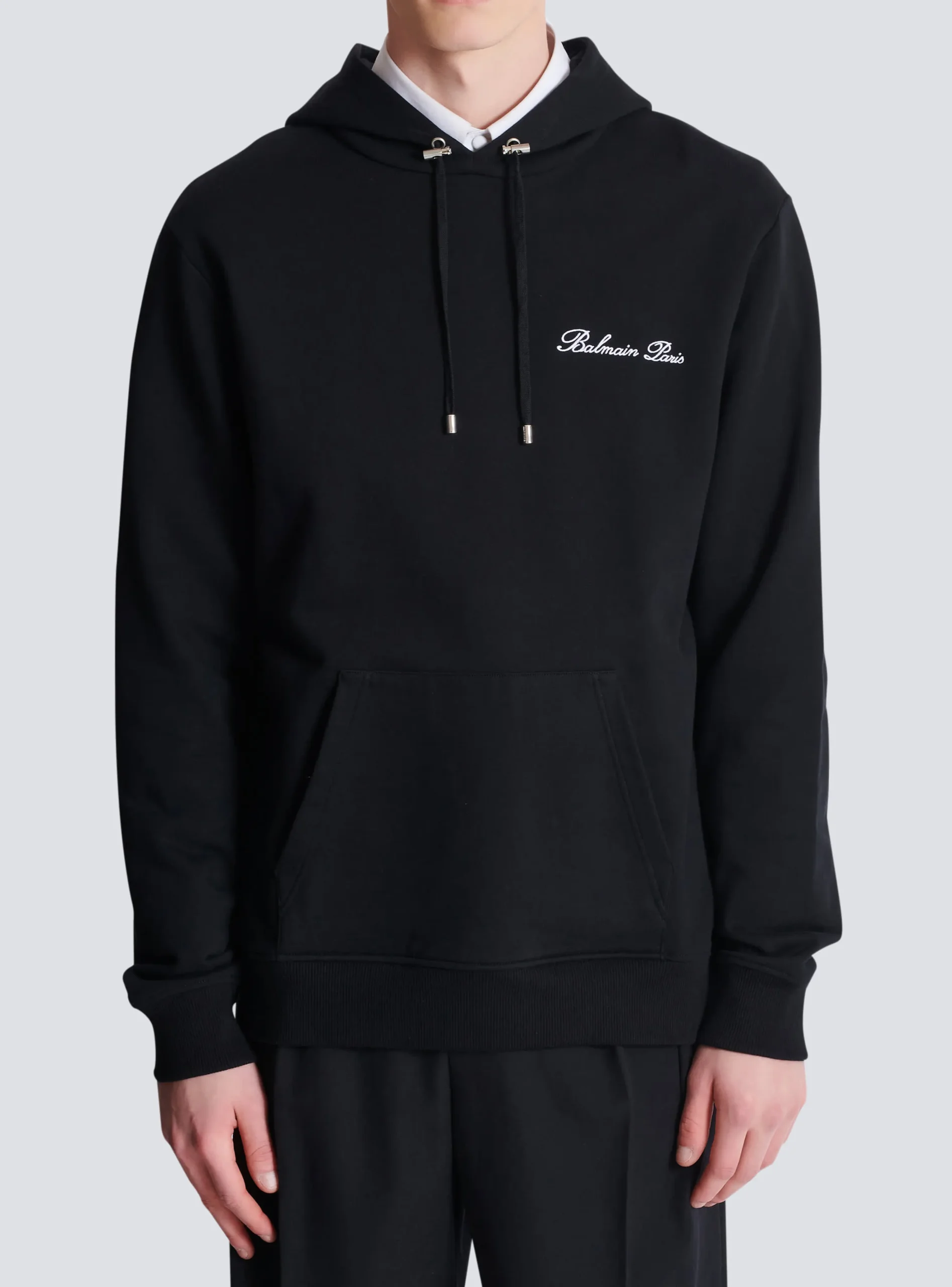 Signature Hoodie-Balmain Flash Sale