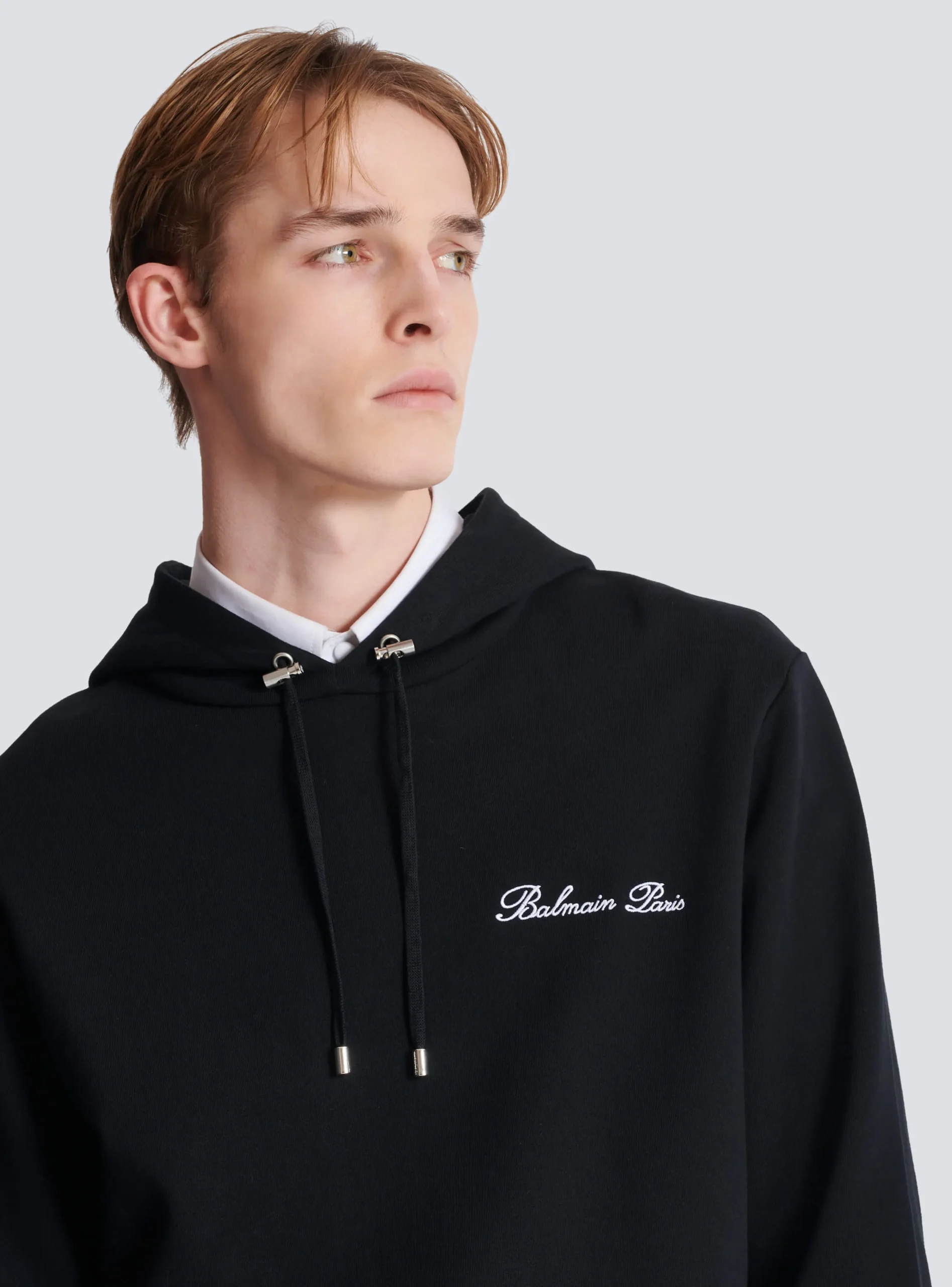 Signature Hoodie-Balmain Flash Sale