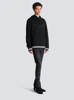 Signature Hoodie-Balmain Flash Sale
